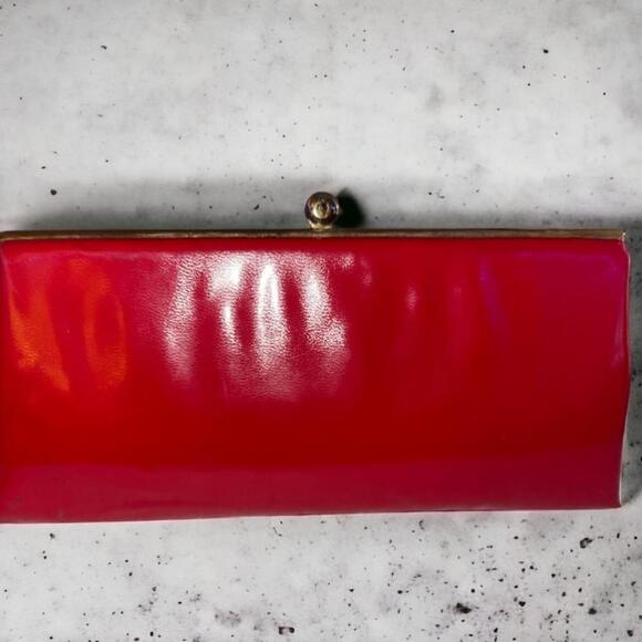 VINTAGE 1950 RED HANDBAG made in the USA! - Picture 4 of 8